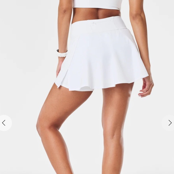 Spanx White Athletic Get Moving Skort - Picture 1 of 15
